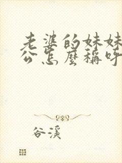 老婆的妹妹的老公怎么称呼