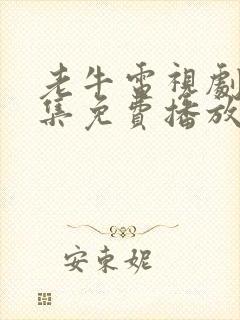 老牛电视剧40集免费播放