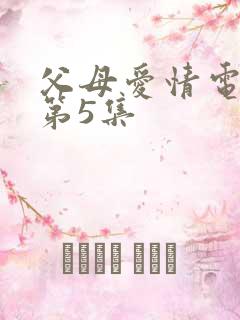 父母爱情电视剧第5集