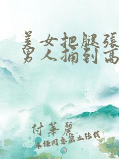 美女把腿张开让男人捅到高潮