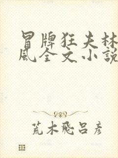冒牌狂夫林悦顾风全文小说