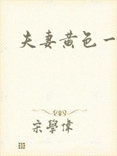 夫妻黄色一级片
