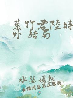 叶竹君陆时琛番外 结局