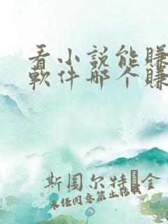 看小说能赚钱的软件哪个赚得多 看小说能赚钱的软件哪个赚得多