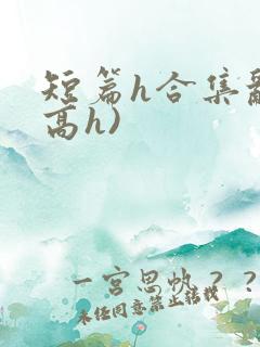 短篇h合集乱(高h)