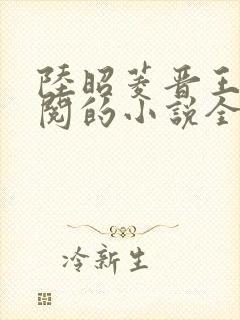 陆昭菱晋王周时阅的小说全文免费阅
