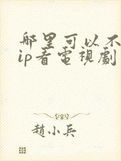 哪里可以不用vip看电视剧