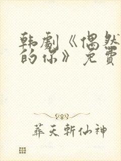 韩剧《偶然遇见的你》免费观看