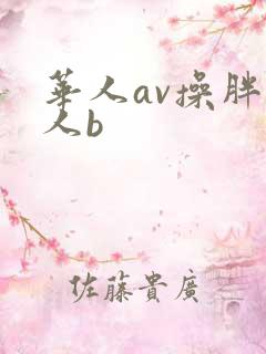 华人av操胖女人b