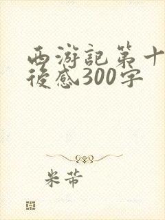 西游记第十回读后感300字