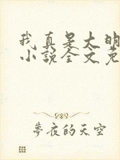 我真是大明星 小说全文免费阅读