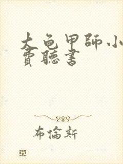 大龟甲师小说免费听书