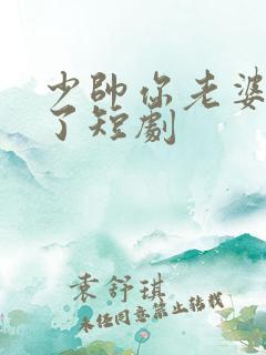 少帅你老婆又跑了短剧