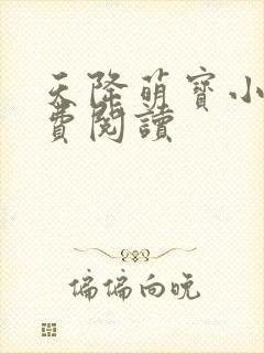 天降萌宝小说免费阅读