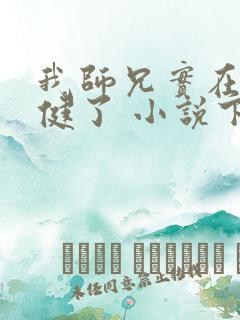 我师兄实在太稳健了 小说下载txt