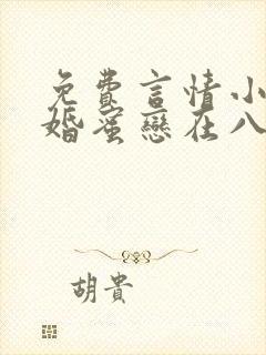 免费言情小说暖婚蜜恋在八零