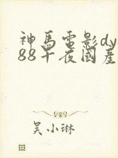 神马电影dy888午夜国产