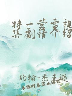特一营电视剧全集剧情介绍