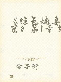 《绝色娇妻的秘密》第1章 继续读