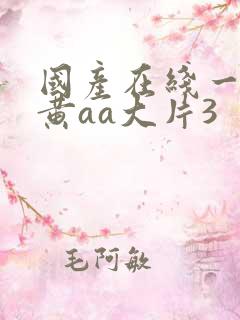 国产在线一级特黄aa大片3
