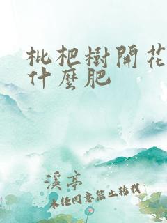 枇杷树开花期施什么肥