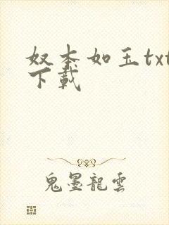 奴本如玉txt下载