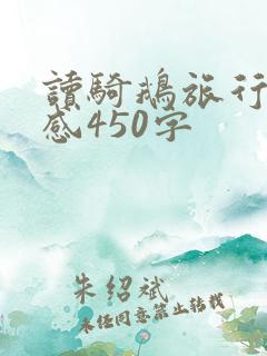 读骑鹅旅行记有感450字