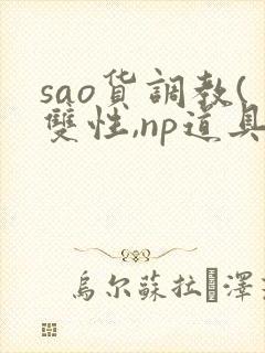 sao货调教(双性,np道具