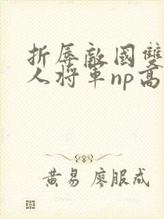 折辱敌国双性美人将军np高h