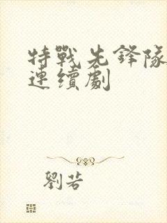 特战先锋队电视连续剧