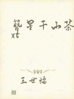 簪星千山茶客txt