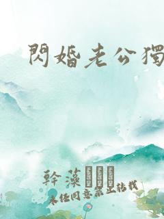 闪婚老公独宠我