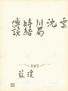 傅时川沈云瑾小说结局