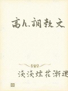 高h.调教文