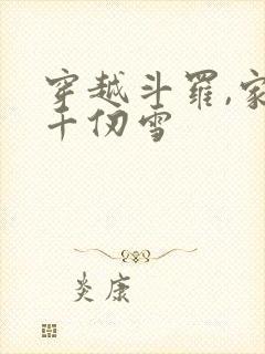 穿越斗罗,家妻千仞雪