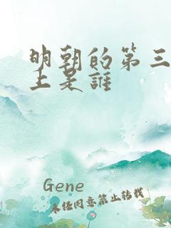 明朝的第三位皇上是谁