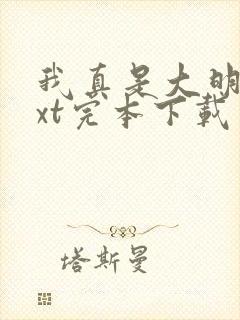 我真是大明星txt完本下载