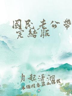 国民老公带回家 完结版