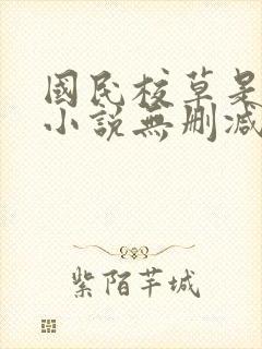 国民校草是女生小说无删减免费