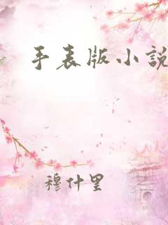 手表版小说