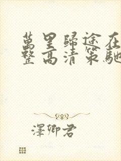 万里归途在线完整高清策驰影院