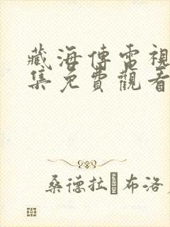 藏海传电视剧全集免费观看高清版
