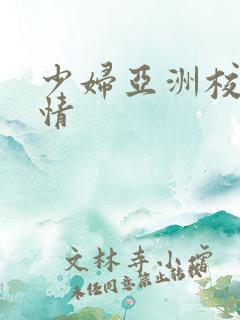 少妇亚洲校园激情