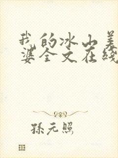 我的冰山美女老婆全文在线阅读