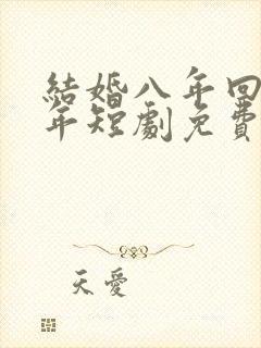结婚八年回家过年短剧免费观看