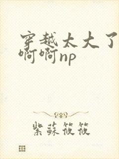 穿越太大了嗯嗯啊啊np