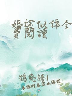 婚途似锦全文免费阅读