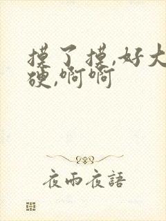摸了摸,好大好硬,啊啊