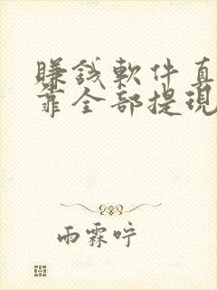 赚钱软件真实可靠全部提现下载