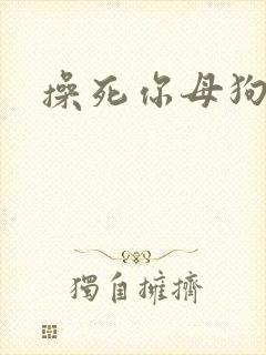 操死你母狗骚货